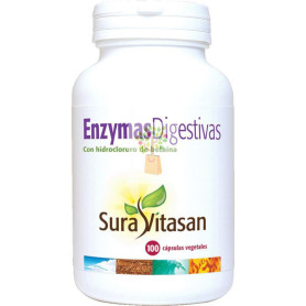 ENZYMAS DIGESTIVAS 100 CAPSULAS SURA VITASAN