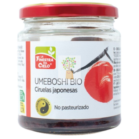 UMEBOSHI CIRUELA BIO 100Gr. FINESTRA