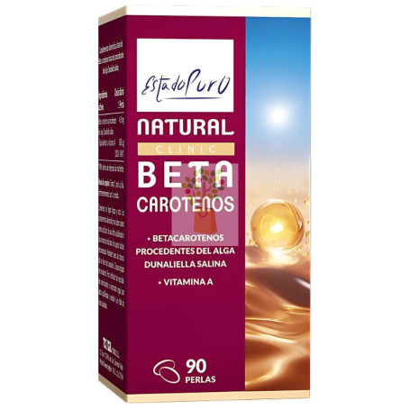 NATURAL BETACAROTENOS CLINIC 90 PERLAS ESTADO PURO