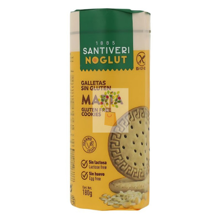 NOGLUT GALLETAS MARIA 180Gr. SANTIVERI