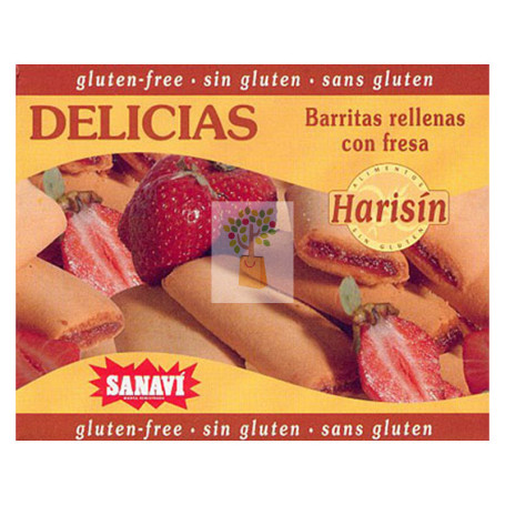 DELICIAS DE FRESA S/G 150Gr. SANAVI
