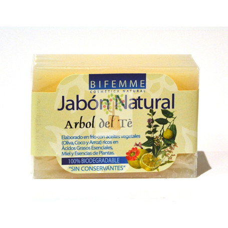 JABON ARBOL DE TE 100Gr. BIFEMME