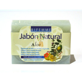 JABON ALOE VERA 100Gr. BIFEMME