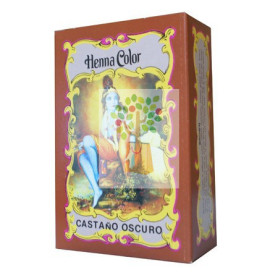 HENNA CASTAÑO OSCURO POLVO RADHE SHIAM