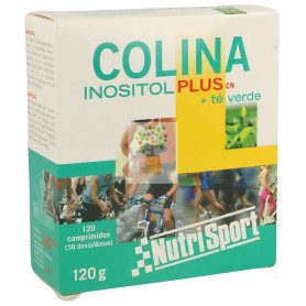 COLINA/INOSITOL PLUS + TÉ VERDE 120 CÁPSULAS NUTRI-SPORT