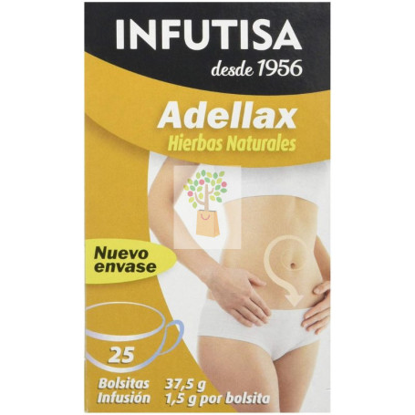 INFUSIÓN ADELLAX HIERBAS NATURALES 25 FILTROS INFUTISA