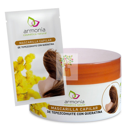 MASCARILLA CAPILAR TEPEZ. MONODOSIS NP ARMONIA