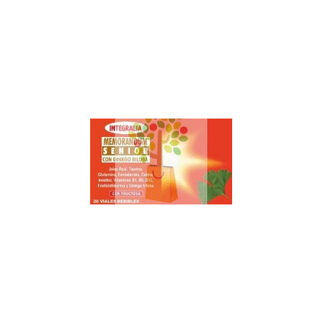 MEMORANDUM SENIOR CON GINKGO BILOBA 20 VIALES INTEGRALIA