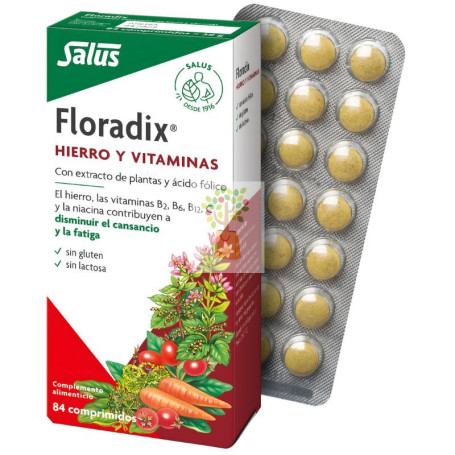 FLORADIX 84 COMPRIMIDOS SALUS