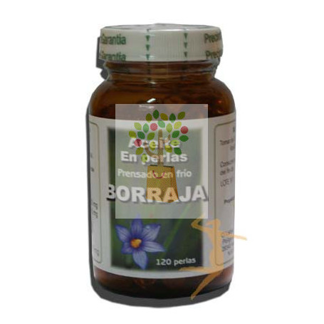 ACEITE DE BORRAJA 120 PERLAS EL VALLE