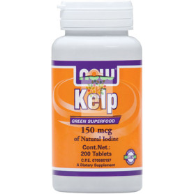 KELP 150Mcg. 200 TABLETAS NOW
