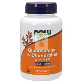 GLUCOSAMINA & CONDROINTINA CON MSM 90 CAPSULAS NOW