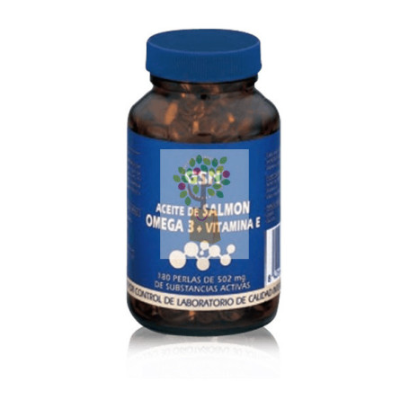 ACEITE DE SALMON OMEGA 3 180 PERLAS G.S.N.