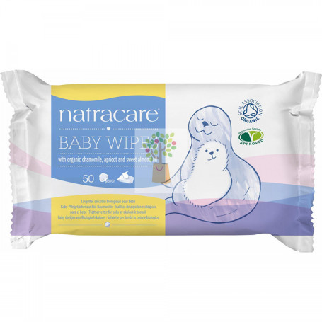 TOALLITAS PARA BEBE 50 UNIDADES NATRACARE