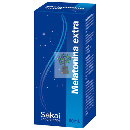 MELATONINA EXTRA LIQUIDA 60Ml. SAKAI