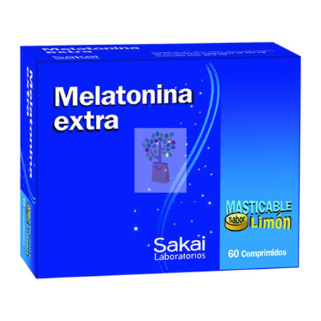 MELATONINA EXTRA  MASTICABLE 60 COMPRIMIDOS SAKAI