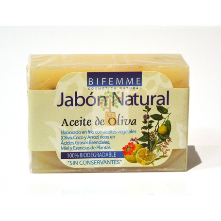 JABON ACEITE OLIVA 100Gr. BIFEMME
