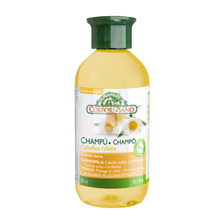 CHAMPU HENNA CABELLO RUBIO 300Ml. CORPORE SANO
