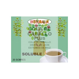 COLA DE CABALLO PLUS SOLUBLE 20 SOBRES INTEGRALIA