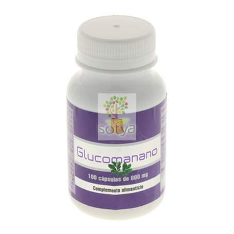 GLUCOMANANO 100 CAPSULAS VEGETALES DE 600Mg. SOTYA