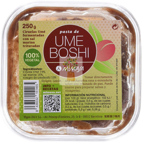 UMEBOSHI PASTA 250Gr. MIMASA