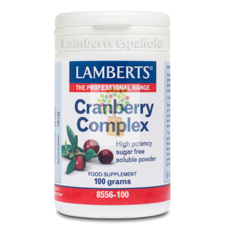 CRANBERRY COMPLEX (FOS+VITC) 100Gr. LAMBERTS