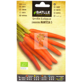 SEMILLAS DE ZANAHORIAS NANTESA BATLLE