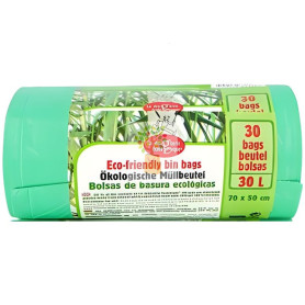 BOLSAS DE BASURA ECOPLÁSTICO 30 UNIDADES LA DROGUERIE ÉCOLOGIQUE