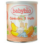 CEREALES 3 FRUTAS BIO 220Gr. BABYBIO