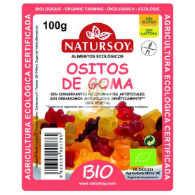 OSITOS DE GOMA 100Gr. NATURSOY