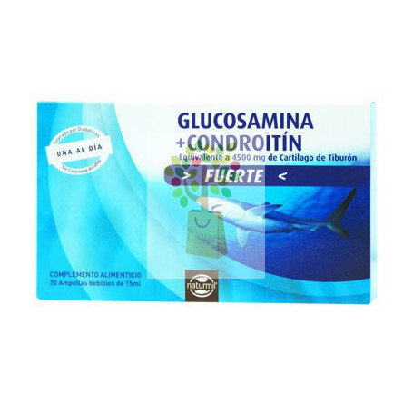 GLUCOSAMINA Y CONDROITINA FORTE NATURMIL