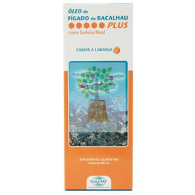 ACEITE HIGADO BACALAO Y JALEA REAL PLUS 500Ml. NATURMIL