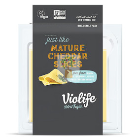 LONCHAS VEGANAS CHEDDAR 200Gr. VIOLIFE