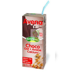 BEBIDA DE AVENA CACAO CALCIO 200Ml. NATURGREEN