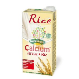 BEBIDA DE ARROZ CALCIO 1Lt. NATURGREEN
