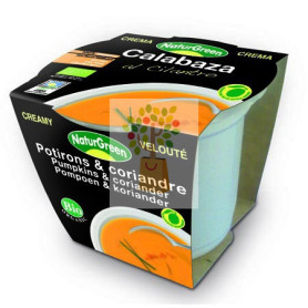 CREMA CALABAZA AL CILANTRO 310Gr. NATURGREEN