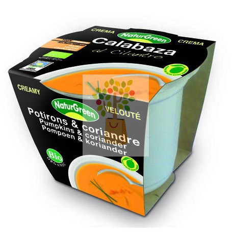 CREMA CALABAZA AL CILANTRO 310Gr. NATURGREEN