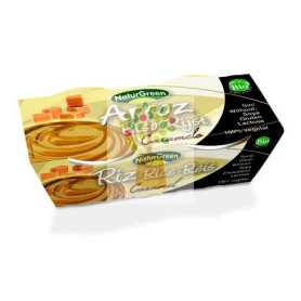 POSTRE RICE/ARROZ CARAMELO 2x125Gr. NATURGREEN