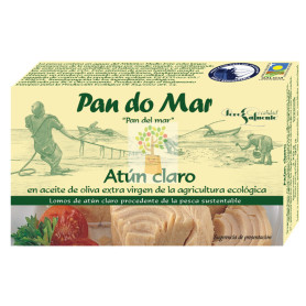 ATÚN CLARO EN ACEITE DE OLIVA ECO 120G PAN DO MAR