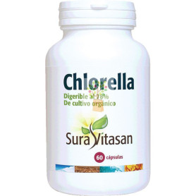CHLORELLA 455Mg. 60 CAPSULAS SURA VITASAN