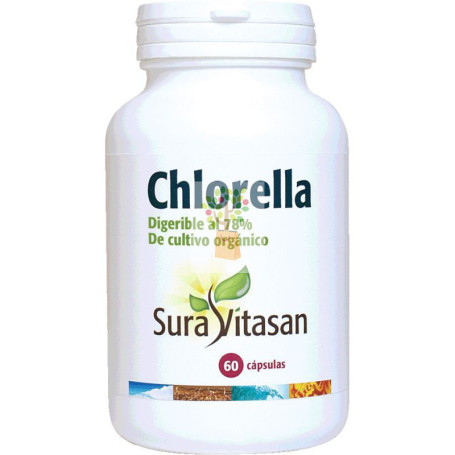 CHLORELLA 455Mg. 60 CAPSULAS SURA VITASAN