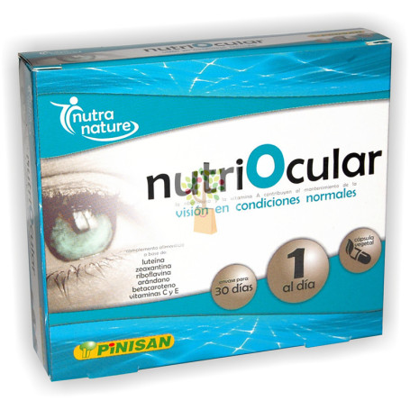 NUTRIOCULAR 30 CÁPSULAS PINISAN