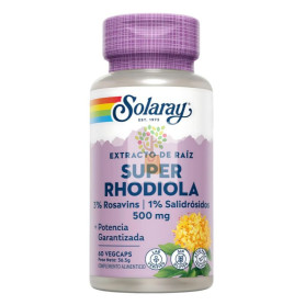 SUPER RHODIOLA 60 CAPSULAS VEGETALES SOLARAY