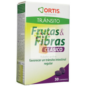 FRUTAS Y FIBRAS CLASICO 30 COMPRIMIDOS ORTIS