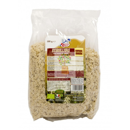 ESTRELLITAS SEMI INTEGRALES DE ESPELTA BIO 500Gr. FINESTRA