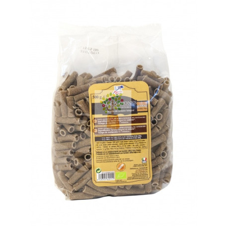 MACARRONES INTEGRALES DE CENTENO BIO 500Gr. FINESTRA
